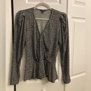 Banana Republic Patterned Blouse XS